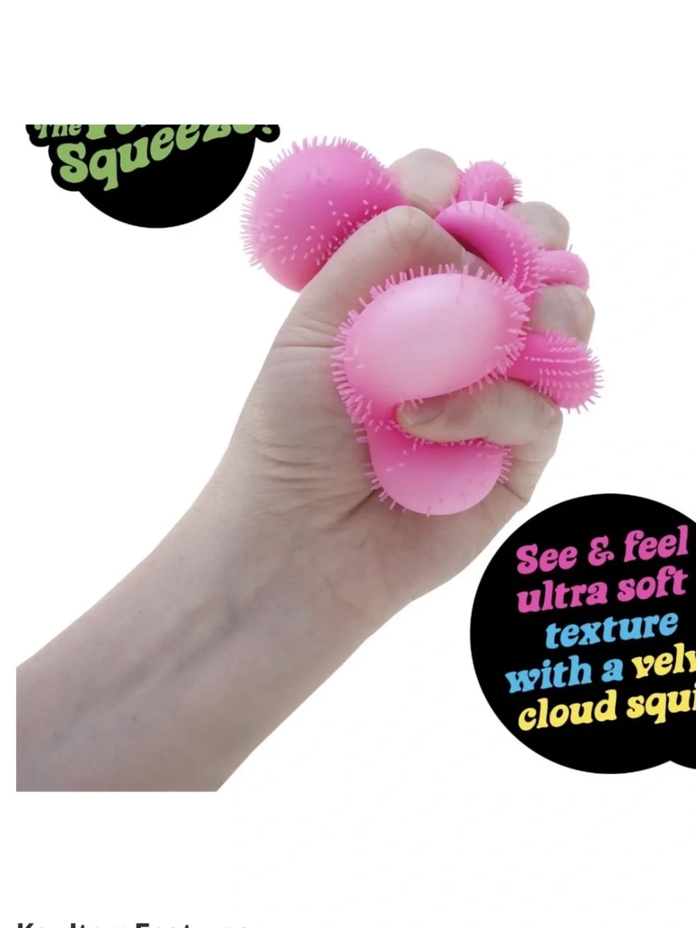 Needoh Fuzz Ball Green